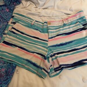 Lilly Pulitzer Multicolor Striped Callahan Women's Shorts priced to sell.